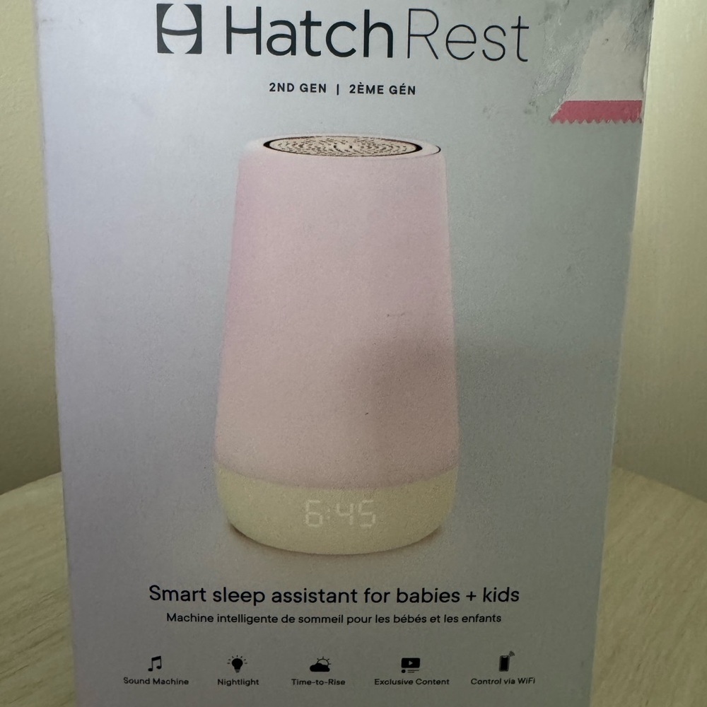 Hatch Rest 2nd Gen Pink Smart Sleep Assistant